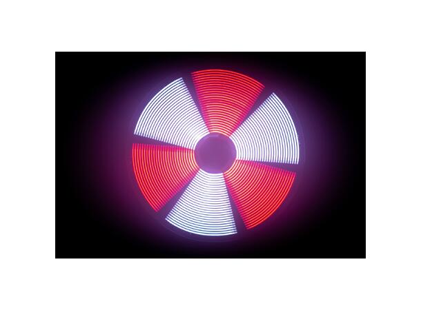 JB SYSTEMS LED FAN RGB LED effekt vifte 6 blader, 486 x RGB LED