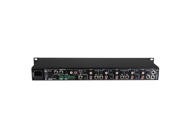 JB SYSTEMS MIX 7.1 Rackmikser 6 x mono, 1 x stereo