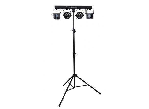 JB SYSTEMS USB PARTYSET Lyspakke 2 x LED par, 2 x Effekter, Stativ og bag