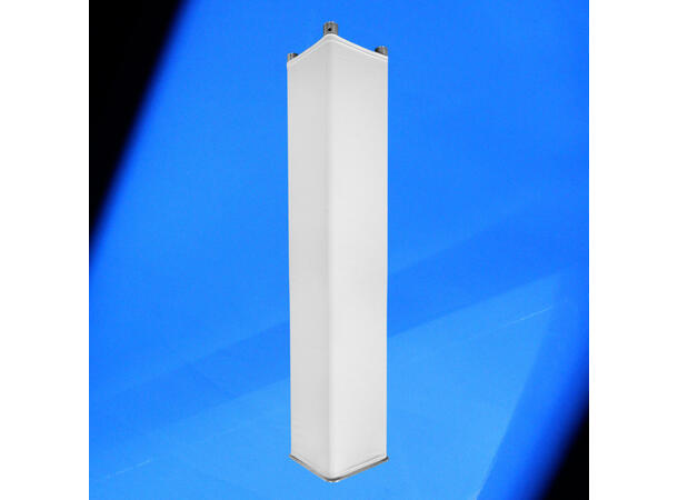 KAGU Trusscover 1 meter 30x30cm, hvit Med borrelås