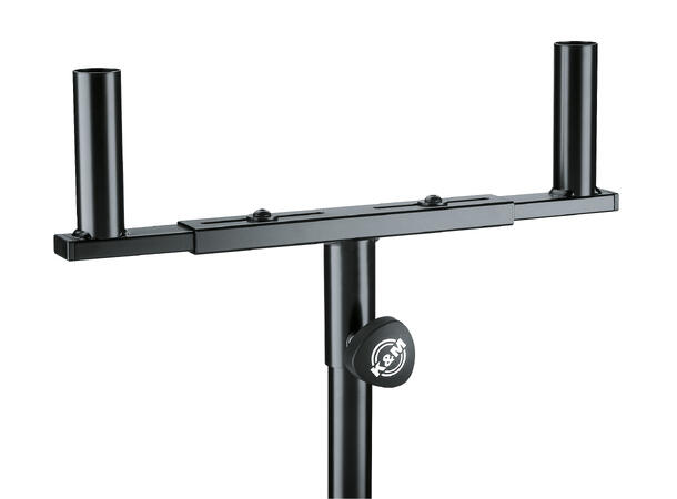 K&M 24105 Høyttaler mounting fork 310 to 490mm, H: of 120mm. WLL 2 x 25kg