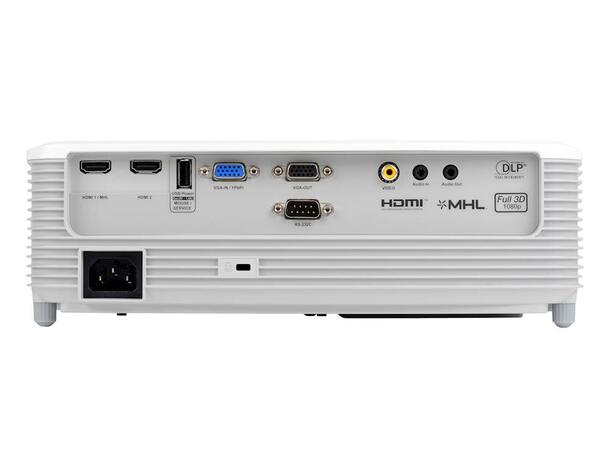 OPTOMA EH400 1080p, 4000AL, 2.4Kg 29db. 22000:1, 2 år garanti. 3D