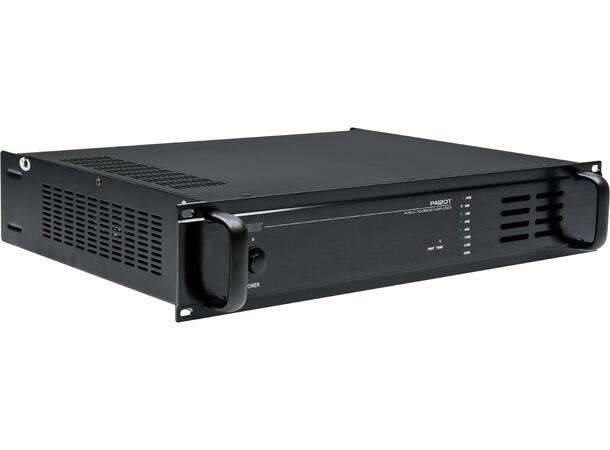 PROAUDIO Effektforsterker 1 kanal 120W Lavohmig eller 100V linje. 19/2U"
