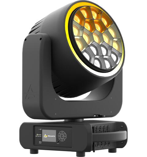PROLIGHTS Astra Wash19Pix Moving head 19x40W LED RGBW/FC, 4-54°, pixel control