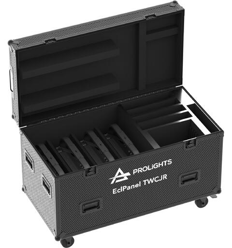 PROLIGHTS FCLPANELJR4U Flightcase For 4 x ECLPANELTWCJR