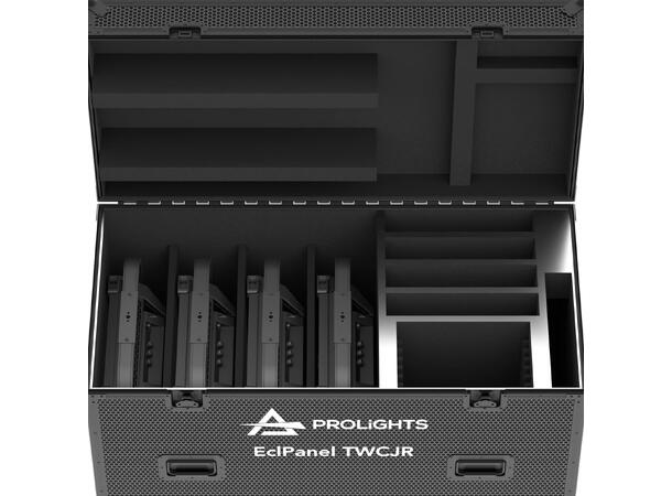 PROLIGHTS FCLPANELJR4U Flightcase For 4 x ECLPANELTWCJR