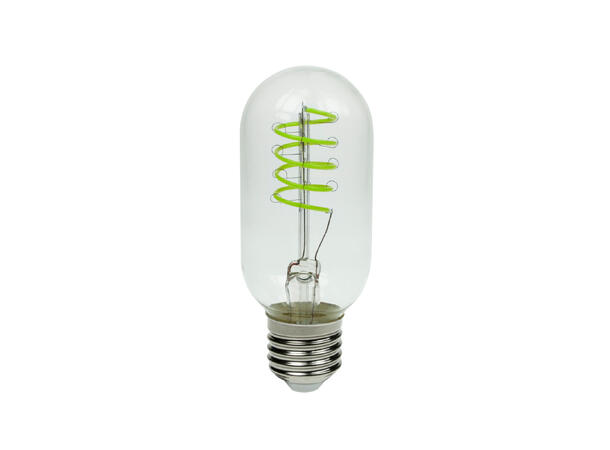 PROLITE LED Filament pære, Funkyfil E27 4W, Green, Ikke dimbar