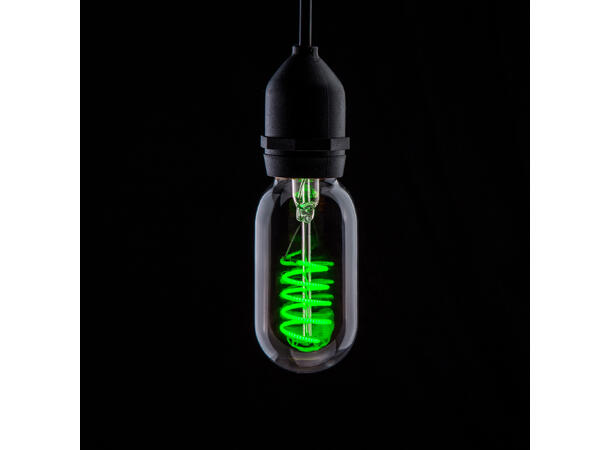 PROLITE LED Filament pære, Funkyfil E27 4W, Green, Ikke dimbar