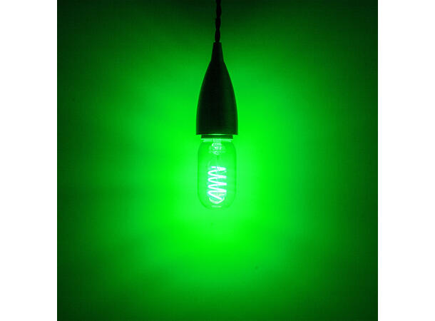 PROLITE LED Filament pære, Funkyfil E27 4W, Green, Ikke dimbar