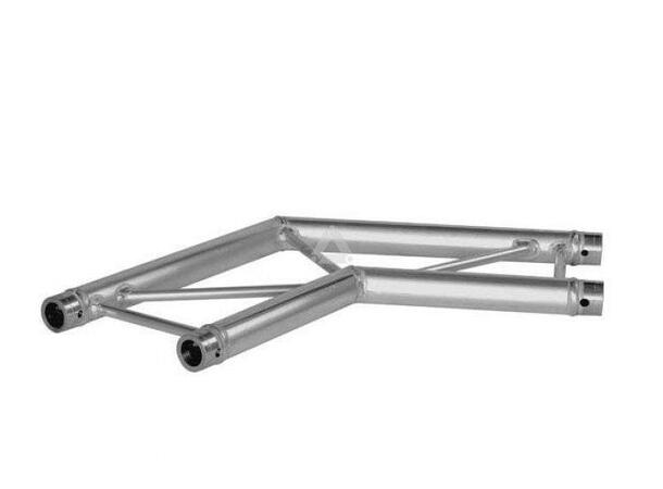 PROLYTE H40L-C004F Stige hjørne 2-Veis 120°, Alu, Ø48x3mm , Liggende