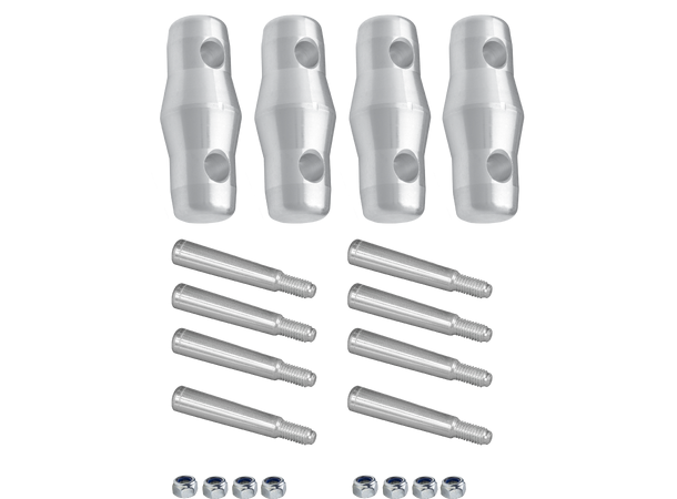 PROLYTE Koblingskit H40V Mutter/Mutter Kon, Spigot og  Mutter
