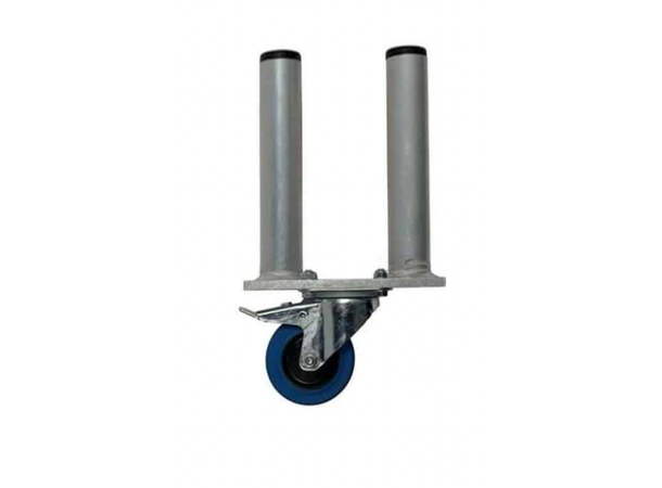 PROLYTE SM-L StageDex riserhjul dobbel Plattinghøyde=60cm, m/brems