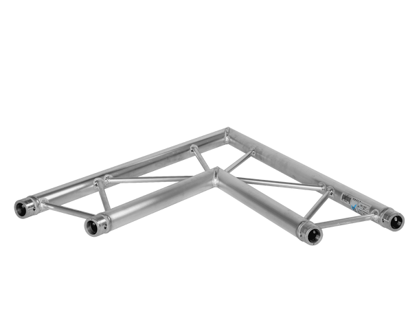 PROLYTE X30L-C002F Stige hjørne 2-Veis 60°, Alu, Ø51x2mm, Liggende