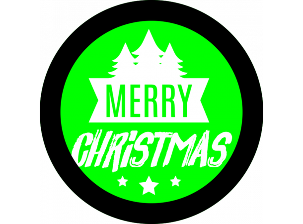 Prolights Gobo xmas Typo Greetings 11 F size,  1 Color
