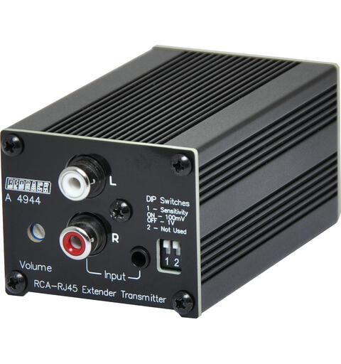 REDBACK A4944 RCA til CAT ext. Sender RCA og Minijack inn til RJ45 ut