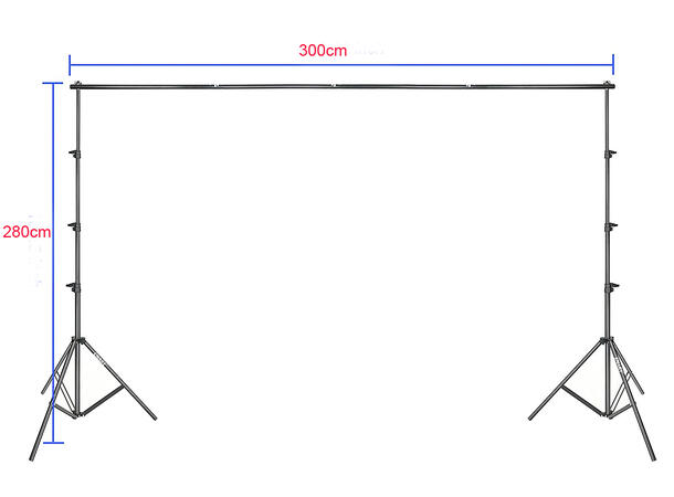 SBL Stativ for bakgrunner Maks høyde 280cm
