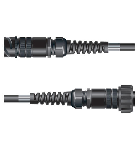 SOMMER ELVXU840 Multikabel 8-pin Soca han/hun. 8 x 4mm2 høytt.