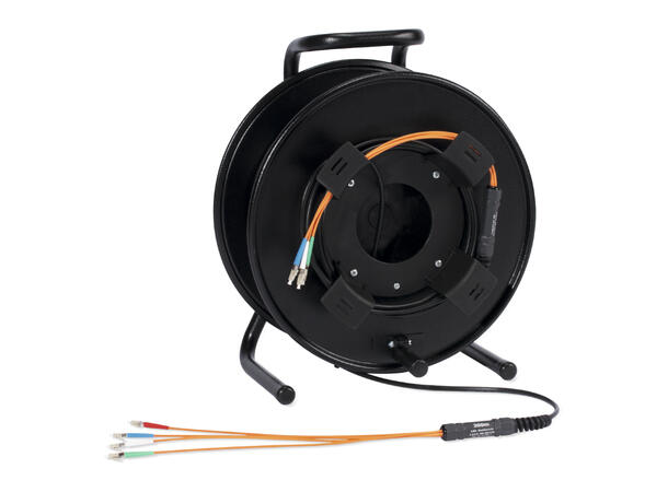 SOMMER O3LYHH04/00-3H00 Fiber 300m. 4 x OM3 fiber. LC/LC