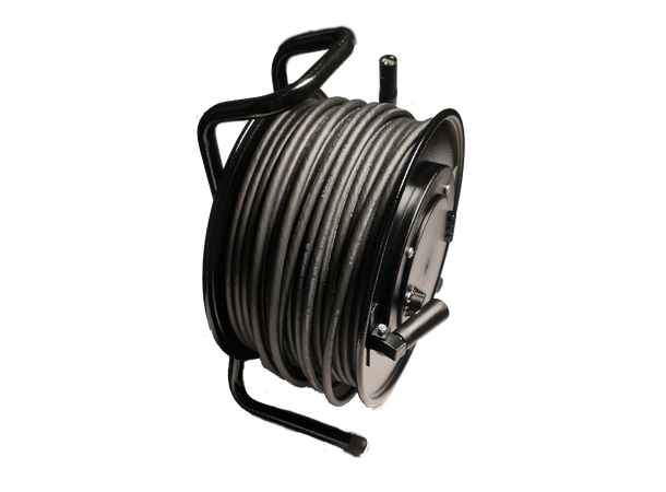 SOMMER SC-MERCATOR CAT.7 PUR XL Kabel 70m, Sort, HT300K Trommel