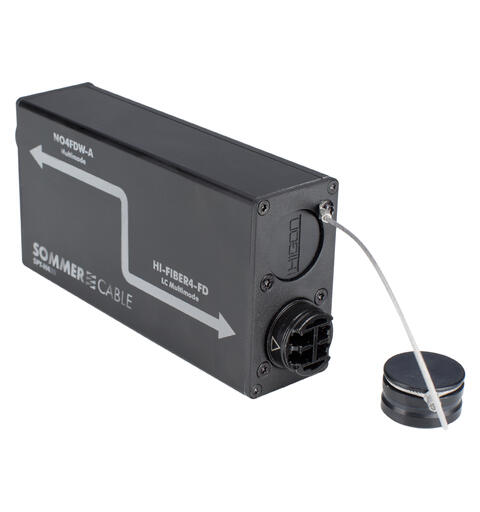 SOMMER SPY-H420 Adapter, Multimode HI-FIBER 4 x LC hun- OpticalCON Quad