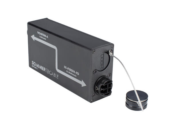 SOMMER SPY-H420 Adapter, Multimode HI-FIBER 4 x LC hun- OpticalCON Quad