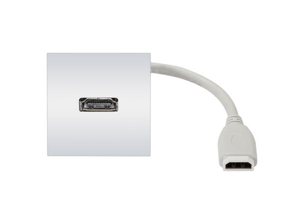 SOMMER W45W-3597 SYSWALL45 Modul Hvit. HDMI inn. Kabel ut (hun)