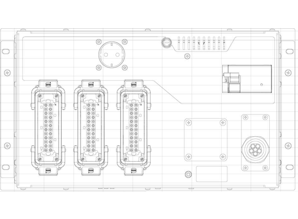 STAGESMARTS B-24  PDU 63A CEE 24 x 16A, 3 x Harting 24