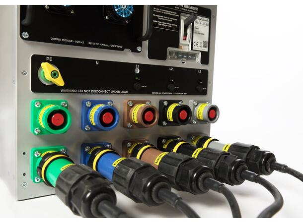 STAGESMARTS SPD-A-361 Intelligent PDU 36 kanaler. Modulær. Integrert Webserver
