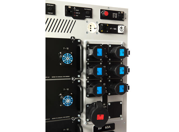 STAGESMARTS SPD-A-361 Intelligent PDU 36 kanaler. Modulær. Integrert Webserver