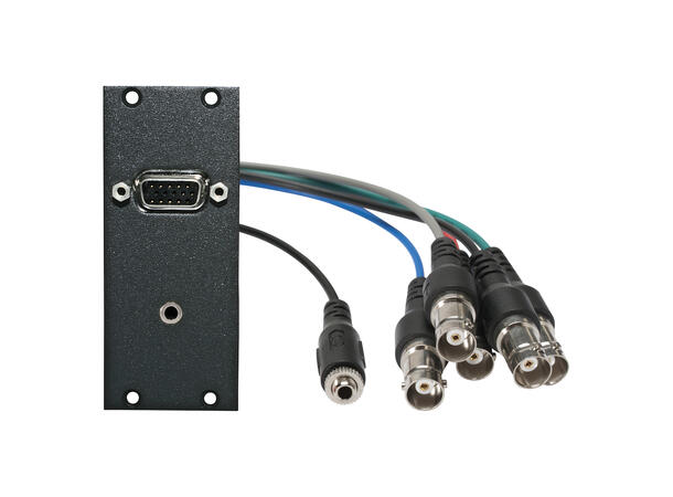 SYSBOXX SYC1-1371 Frontpanel VGA/minijack -> 5xBNC/minijack