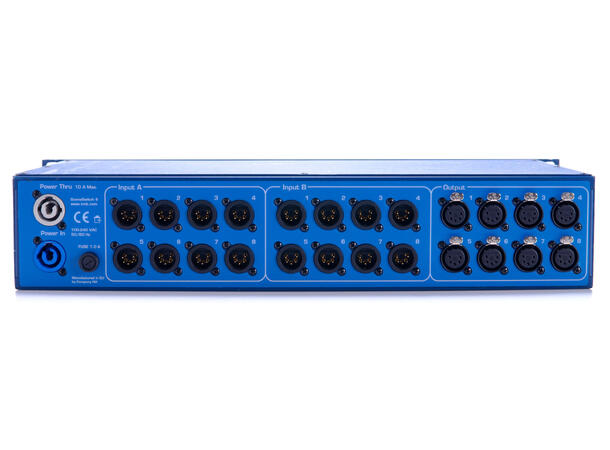 TMB ProPlex Sceneswitch 8 2 x 8 univers inn, 8 univers ut