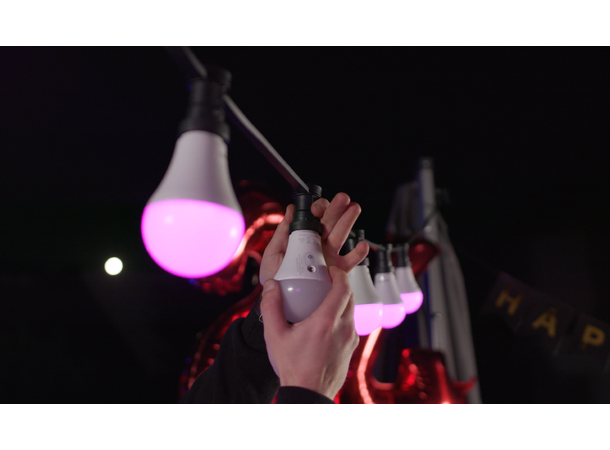 ASTERA NYX Bulb, hvit 10W LED, RGBA+mint, CRMX/RF/Bluetooth