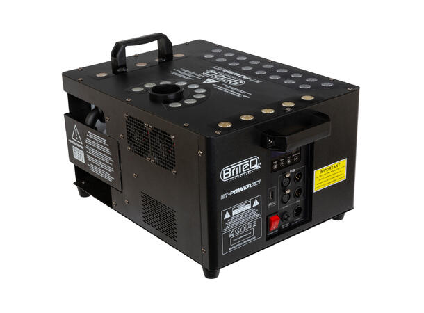 BRITEQ Powerjet Røykmaskin 3200W, RGB LED, DMX