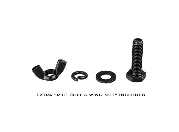 BRITEQ TV-Fast Clamp V2 Sort. SWL 150Kg. M10.