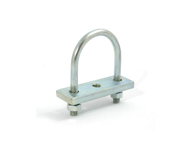 DOUGHTY U-bolt for Ø48mm rør. M10 feste Zinc Plated