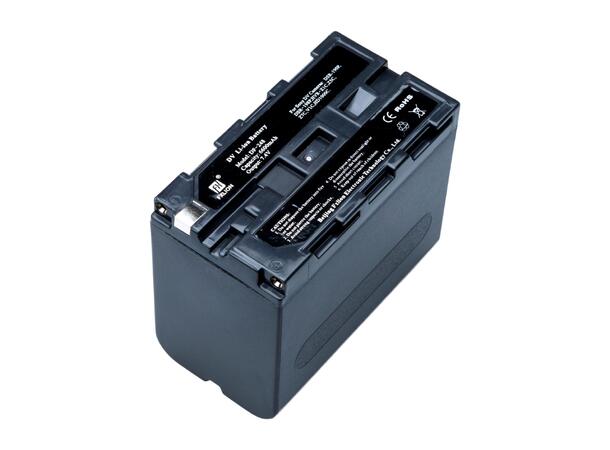 FXLION DF-248 batteri for SONY NP-F 7.4V, 6.6Ah, 48Wh