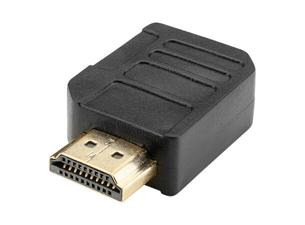 HICON HDHD-MF90HR HDMI adapter 90°  R HDMI Han til HDMI Hun Høyre