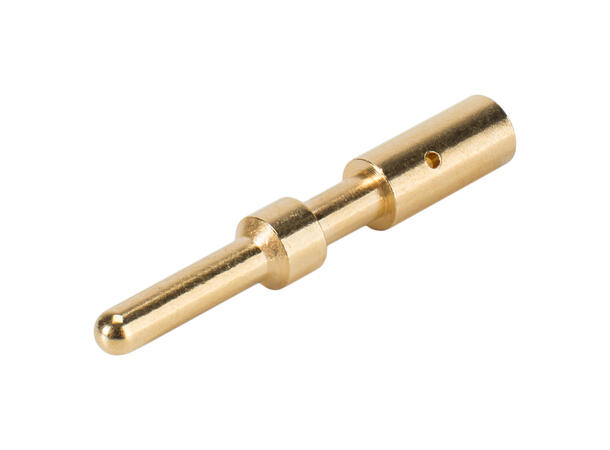 HICON HI-SOCAPIN-MGL SOCA pin, han Gullplatert. For 2.5-4.0mm2 kabel