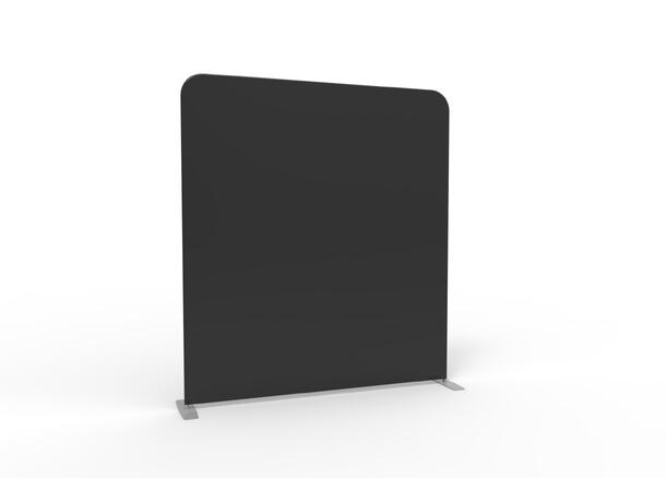 KAGU Backdrop Chromakey/Grå + Sort/Hvit H: 220cm x B: 200cm. Inkl. 2 x trekk