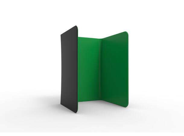 KAGU Backdrop Chromakey/Sort. H: 210cm x B: 150cm x D:150cm