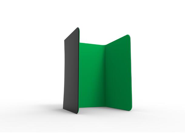KAGU Backdrop Chromakey/Sort. H: 210cm x B: 150cm x D:150cm