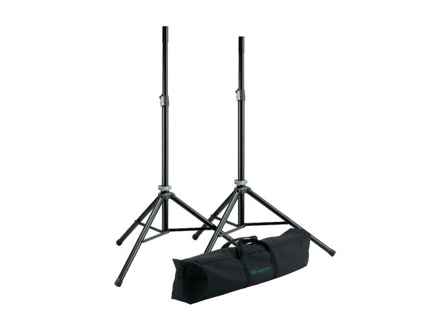 K&M 21449 Høyttalerstativ package WLL 40kg. Vekt: 5.88kg, H 1270/1930mm.