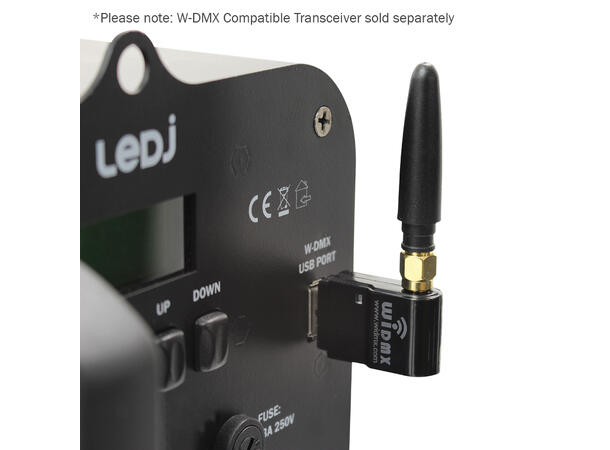 LEDJ Artisan 1200 RGBAL Profil 150W RGBAL LED, WDMX compability