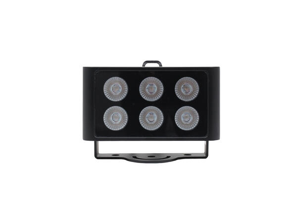 LEDJ Spectra flood Q6HEX Wash, IP65 6 x 10W RGBWAUV LED, DMX, RDM