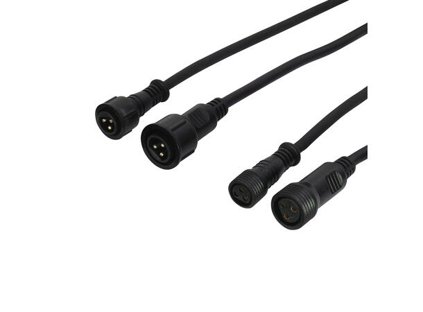 LEDJ Spectra flood Q6HEX Wash, IP65 6 x 10W RGBWAUV LED, DMX, RDM