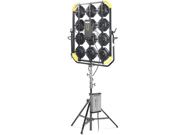 LIGHTSTAR LUXED-12-SB Bi-Color LED Spot 2160W. 2800K-6500K. Lumenradio mottaker