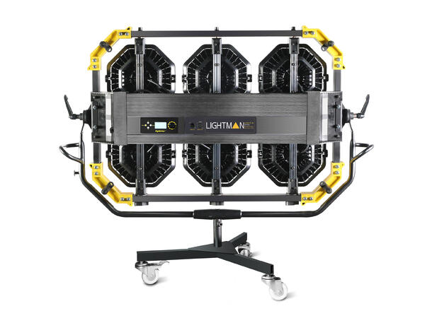 LIGHTSTAR LUXED-6 Bi-Color LED Spotlight 1080W. 2800K-6500K. Lumenradio mottaker