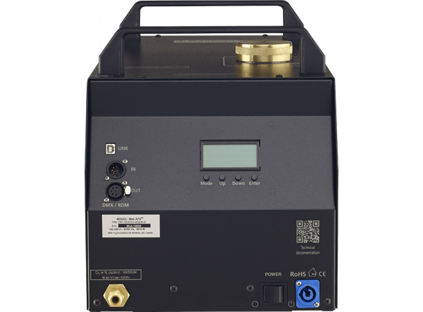 MDG Me4 Quad Output Røykmaskin Profesjonell røykmaskin med CO2 drift