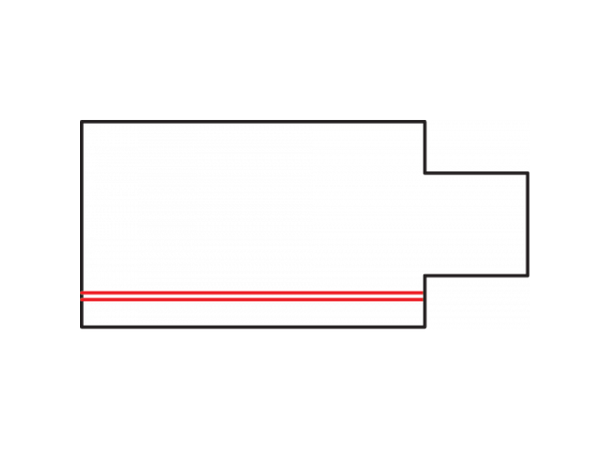NA Global Pulse XTS Tilførsel, ende jording høyre, sort