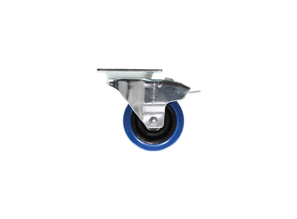 PENN ELCOM Hjul til baseplate 100mm, Med brems